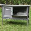 Aivituvin Rabbit Hutch Indoor Bunny Cage for Small Animals
