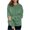 Army Green, variant on Long Hoodie for Women Winter Coats Zip Up Jackets Hooded Sweatshirts Hooded Sweatshirt Pleated Long Sleeved Casual Top Hooded Sweatshirt Fall Winter Warm Hoodies Coat Black,S