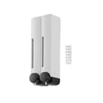 thumbnail image 5 of Baoblaze Soap Dispenser Pump Space Saving Shampoo Dispenser for Bathroom Office Hotel White Double Head, 5 of 8