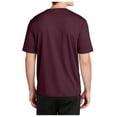 thumbnail image 2 of Mafoose Men's RacerMesh Short Sleeve Tee Maroon 2X-Large, 2 of 4