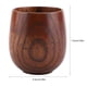 thumbnail image 5 of Tazas de cerveza de madera Taza de café Tazas de camping Taza de té con leche Taza de madera de estilo nórdico para viajes a casa Ecomeon  no, 5 of 6