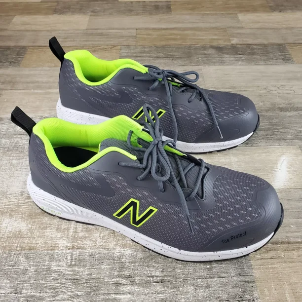 New Balance Midlogiehpr Mens Shoes Sz 13 EE Athletic Running Gray Lime Sneakers