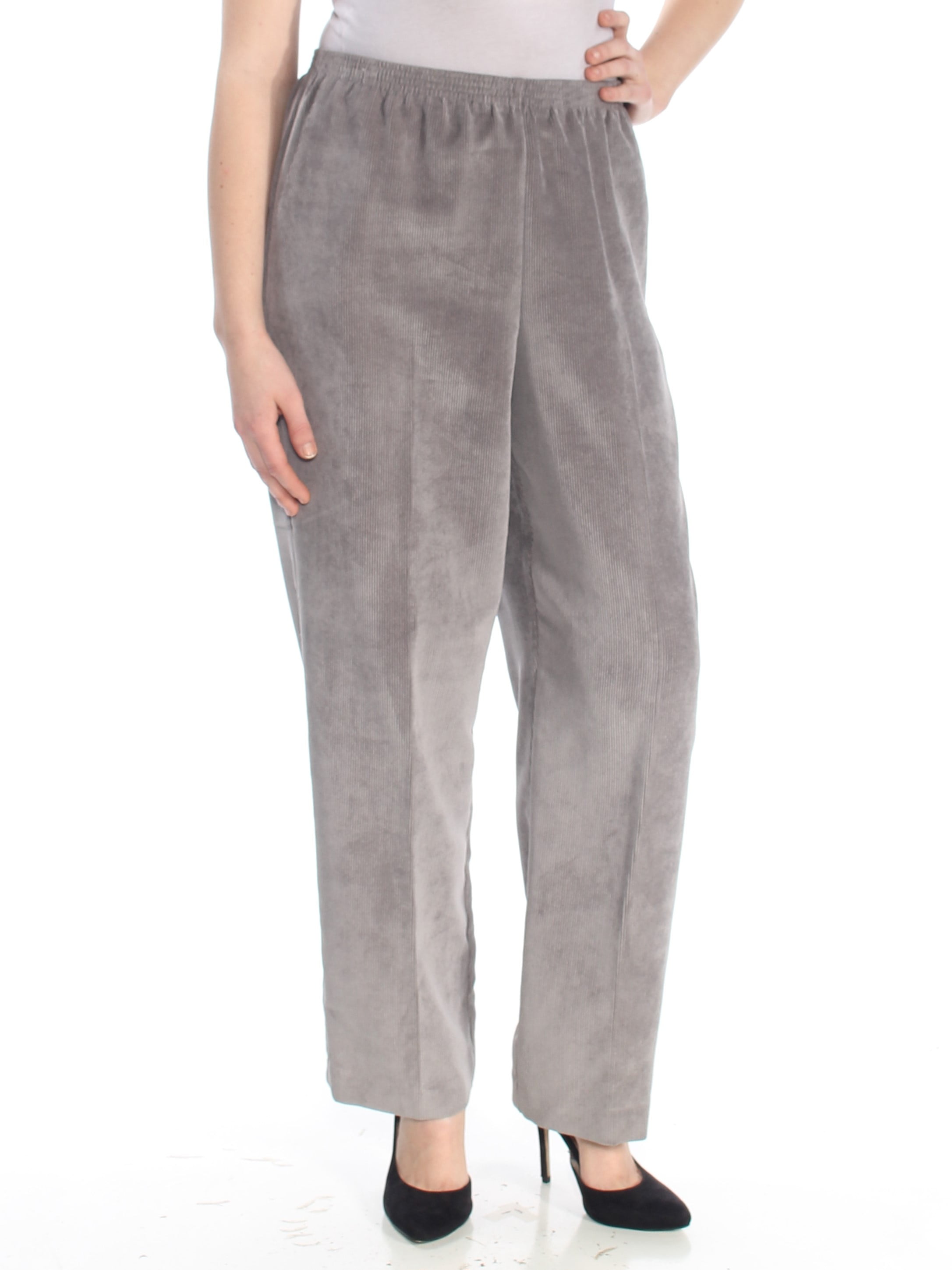 alfred dunner flat front pants