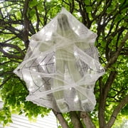 5' Tall Spider Cocoon Victim