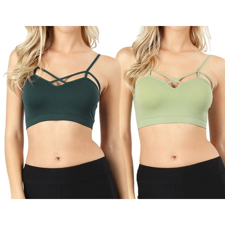 Leilana Cross Front Bra