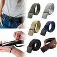 thumbnail image 4 of Secure Nylon Travel Belt for Men with Hidden Compartment and Non Metal Buckle Cashsafe Wallet Design, 4 of 4