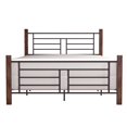 thumbnail image 1 of Hillsdale Furniture Raymond Metal Full Bed with Wood Posts and Frame, 1 of 13