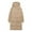 Khaki, variant on Long Jackets for Women, Yigetop Women's Long Puffer Stand Collar Zip Baggy Down Coats with Side Outwear Outwear Jacket for Women Beige L