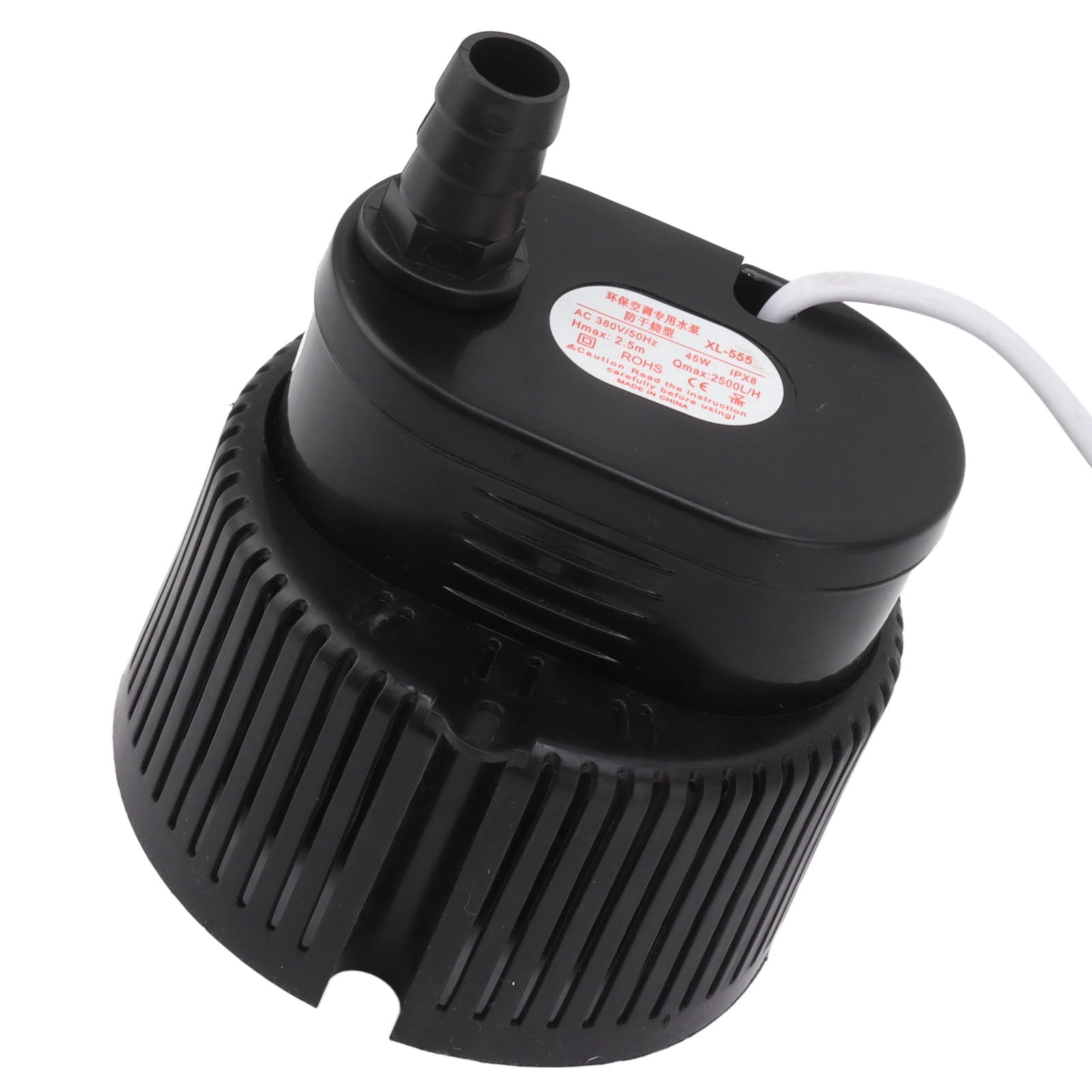 Suodoka Submersible Pump 45W 380V Low Noise Stable Output Plastic Casing Quiet Water Pump for Garden Aquarium Fountain Pond Fish Tank Hydroponics High Performance Circulation System 10 inches