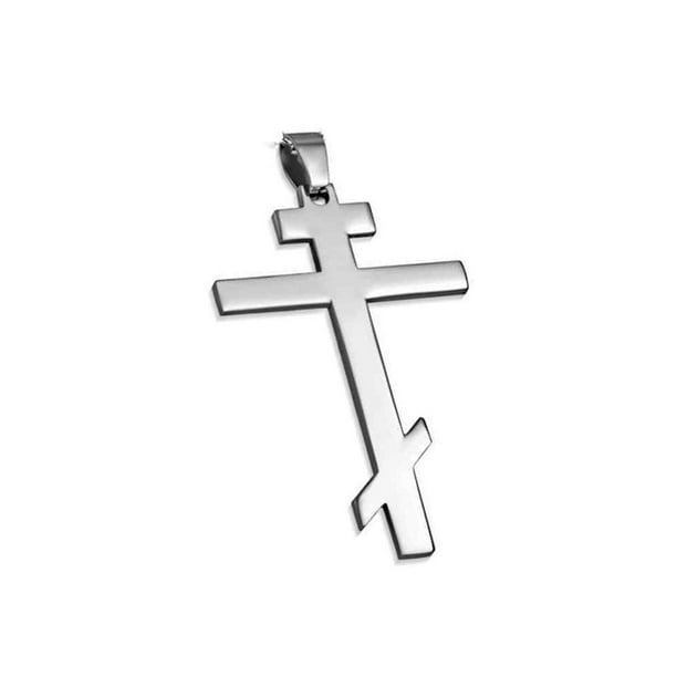 316steel Orthodox Byzantine Or Greek Cross Pendant Necklace Stainless Steel Com - Greek Cross Pendant Necklace 316steel Orthodox Byzantine Or Greek Cross Pendant Necklace Stainless Steel Com - Greek Cross Pendant Necklace