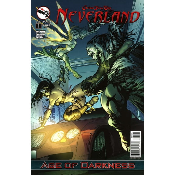 Grimm Fairy Tales Presents Neverland: Age of Darkness #1B VF ; Zenescope Comic Book