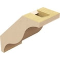thumbnail image 5 of Ekena Millwork 3"W x 6"D x 6"H Funston Rough Cedar Woodgrain TimberThane Knee Brace, Primed, 5 of 6