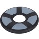 thumbnail image 5 of Perro mascota de silicona, disco volador de seguridad luminoso, juguete para morder, peso moderado, negro, 5 of 12