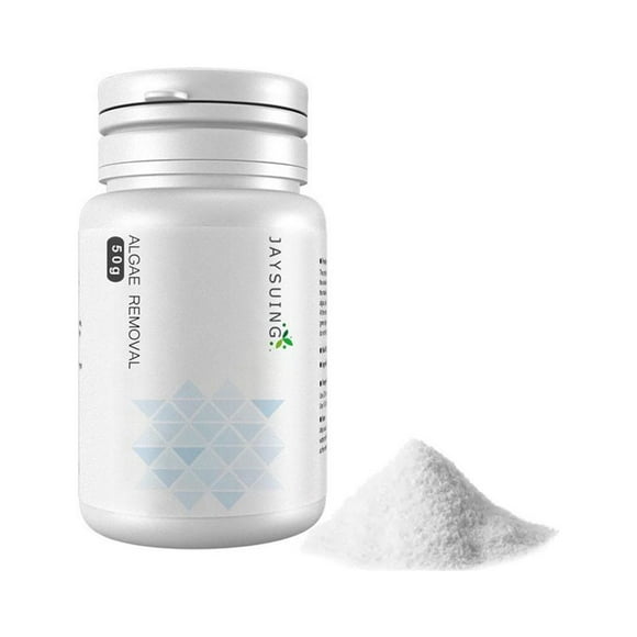 Algae Repellent Agent Tank Moss Remover Aquarium Algaecide Fish Tank Cleaning Powder New。,