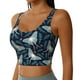 thumbnail image 2 of Balery Glowing Butterfly Sujetadores deportivos con espalda cruzada para mujer, acolchados, sin costuras, de alto impacto, ideales para yoga, gimnasio, entrenamiento y fitness.-Medium, 2 of 8