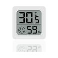 thumbnail image 1 of 1 pieza Higrómetro para el hogar Habitación de bebé Termómetro de refrigeración y calefacción seco y húmedo Temperatura y humedad del automóvil Mini higrómetro electrónico simple, 1 of 5