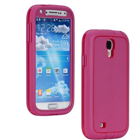 Case-Mate Tough Series Dual Layer Case for Samsung Galaxy S4 - Pink / Red