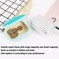 thumbnail image 2 of Mini Metal Storage Tin Box, Small Tins Container with Zipper for Jewelry Cash Earphones, Portable Keepsake Box with Lanyard, Gift Box, 1 Pcs Storage Tin, 2 of 4