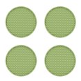 thumbnail image 1 of Advancent Posavasos de 4 piezas, cojín resistente al calor, almohadillas de silicona para bebidas, almohadillas antideslizantes para tazas de cocina, Mostrada Verde Advancent HA062793-05, 1 of 6