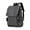 Grey, variant on TopLLC Travel Laptop Backpack, Large Capacity Waterproof College School Bag with Padded Straps, Multiple Pockets Casual Daypack Lightweight Computer Bag Fits 15" Notebook for Students Men and Women