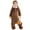 Brown-1, variant on Boys Girls Rompers Kids Cartoon Style Flannel Sleepsuit Baby Toddler Jumpsuit Pajamas Sleeping Outfit Bodysuits 2-3 Years