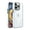 Clear + White, variant on For Apple iPhone 14 (6.1") Transparent Magnetic Compatible with MagSafe Hybrid Soft Edge Shockproof Case Cover fit iPhone 14 - Clear + White