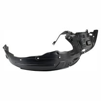 TRQ Front Right Inner Fender Liner Black Passenger Side Fits Select 2005-2007 Honda Odyssey HO1249124