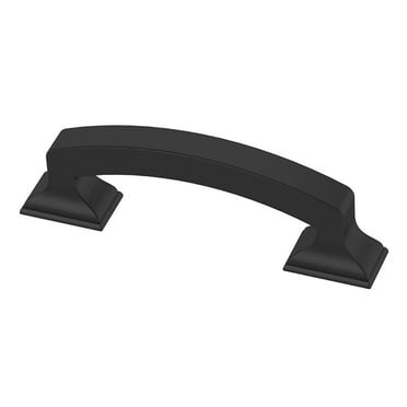 Liberty P34926C-FB 3" Flat Black Classic Edge Drawer & Cabinet Pull