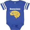 thumbnail image 3 of Inktastic Neuroscience Brain White Text Boys or Girls Baby Bodysuit, 3 of 5