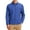 Blue, variant on Men's Dress Shirts Solid Long Sleeve Stretch Wrinkle-Free formal Shirt Business Casual Soft Button Down Shirts with Pocket Purple