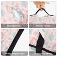 thumbnail image 6 of Mermaid and Seahorse Pink Pattern Toddler Nap Mat with Pillow & Blanket, Soft Sleeping Mat for Preschool Daycare Travel Sleepovers, 6 of 6