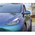thumbnail image 4 of Tesla Model Y Headlight Eyebrow Front Trim Reflectors, 2020-2024, 4 of 7