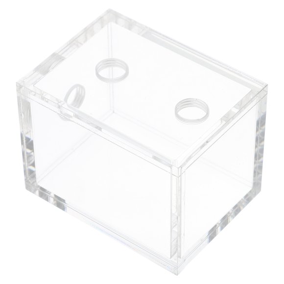 Tanque de enfriamiento de agua acrílico, depósito transparente, mini tanque de enfriamiento de agua de 200 ml