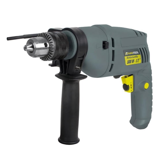 Taladro Rotomartillo Aksi Maxtool de 1/2 Pulgada 500 Watts