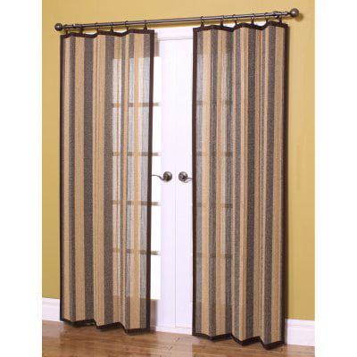 Versailles Bamboo Wood Curtain Ring, Pier One Bamboo Curtains
