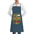 thumbnail image 2 of DO IT FOR THE CULTURE BLACK HISTORY Apron,Black History Month Gift for Black Women,Waterproof Chef Apron with Pocket,Inspirational Gift for Kitchen Cooking BBQ,Melanin Gifts, 2 of 9