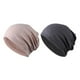 thumbnail image 1 of 2 Piezas Mujer Hombre Beanie Sombrero Sólido Chemo Turbante + gris Macarena Gorra unisex Beanie Slouchy, 1 of 5