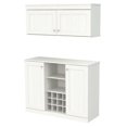 thumbnail image 2 of Inval Ensemble Buffet Style Shaker 2 Pcs en Chêne Lavé Bois Manufacturé, 2 of 9