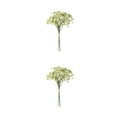 thumbnail image 4 of Naiovety Flores artificiales para bebés, ramo de flores para respirar, ramos de plástico, de cena, guirnalda, boda, hogar, verde Verde 2piezas, 4 of 6