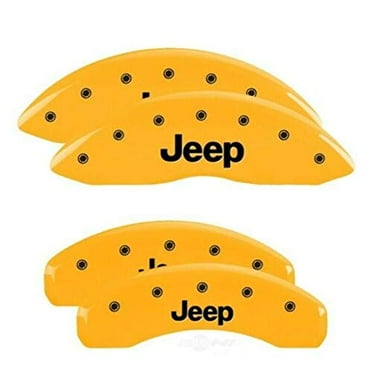 MGP Caliper Covers 4 Logo Fits select: 2014-2018 JEEP GRAND CHEROKEE LIMITED, 2011-2013 JEEP GRAND CHEROKEE LAREDO