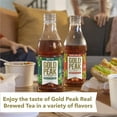 thumbnail image 2 of Gold Peak Sweetened Black Iced Tea Drink, 18.5 fl oz, 18 Pack, 2 of 16