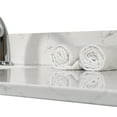 thumbnail image 4 of Xahpower 43"x22" Bathroom Stone Vanity with Rectangle Undermount Ceramic Sink and Single Faucet Hole with Back Splash, 4 of 7