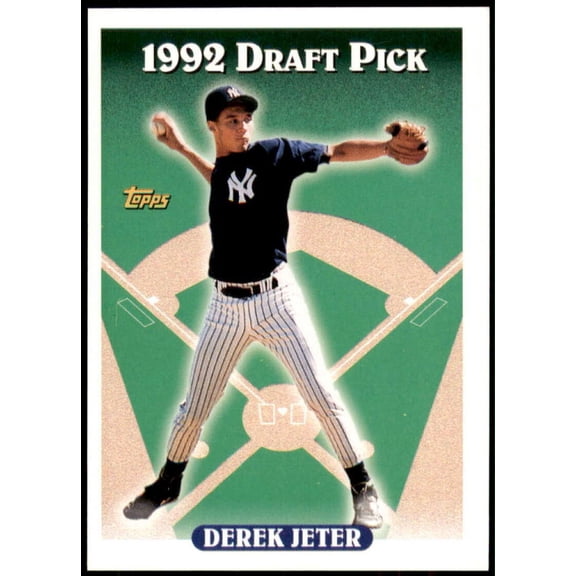 Derek Jeter Rookie Card 1993 Topps #98 from vending box