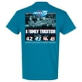 thumbnail image 3 of Men's Checkered Flag Sports  Blue NASCAR 75 Years of Racing Petty Family Tradition T-Shirt, 3 of 3