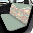 thumbnail image 4 of Pzuqiu Retro Daisies Car Seat Covers Full Set, Suitable for Car Seats Automotive Seats SUV Seats, Front and Rear Seat Cover Set for Trucks Cars, 4 of 10
