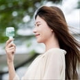 thumbnail image 4 of Transparent Usb Rechargeable Mini Fan For Outdoor Pocket Size Low Noise Cold Fan for Office Travel Home Use, 4 of 5