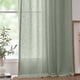 thumbnail image 3 of Cortinas Jinchan, mezcla de lino, 180 cm de largo, color verde, para sala de estar, 3 of 6
