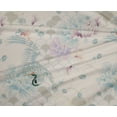 thumbnail image 4 of oneOone Polyester Spandex Off White Fabric Floral & Peacock Dress Material Fabric Print Fabric By The Yard 56 Inch WideR6L, 4 of 4