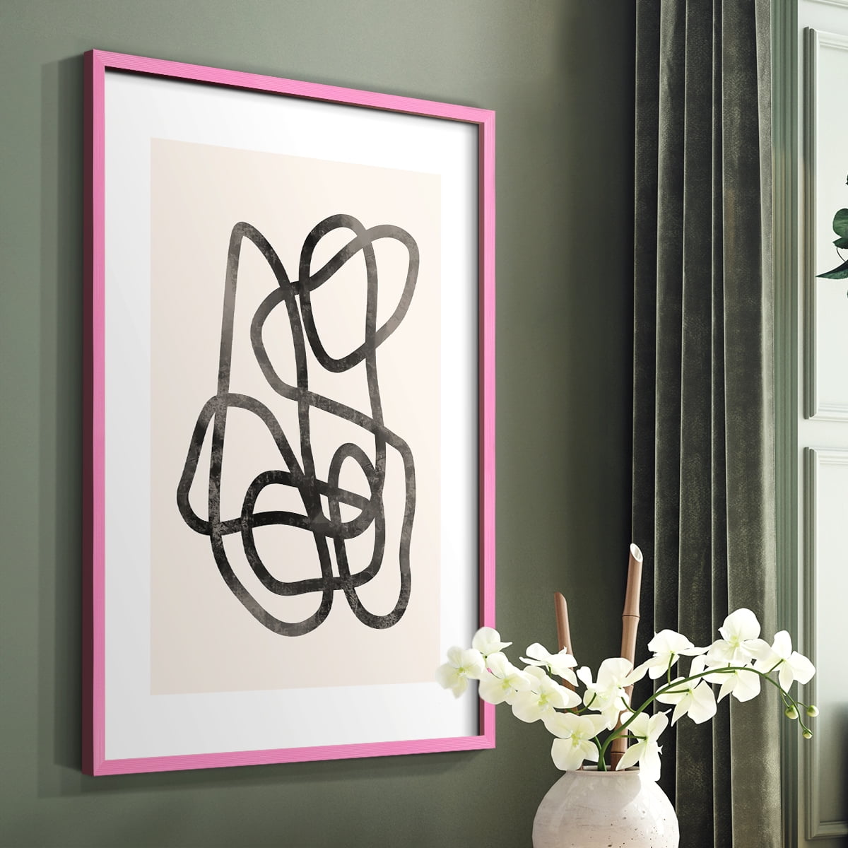 Matisse CCXXV in Solid Wood 8 x 10 Framed Print