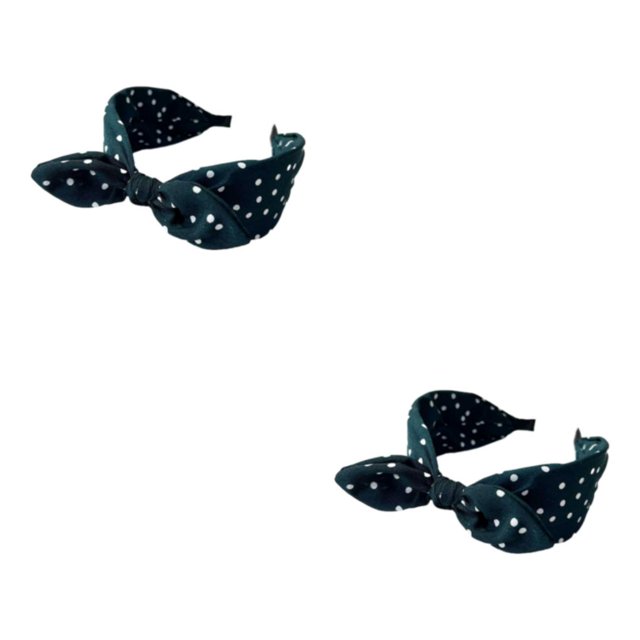 Diademas de poliéster Minnieouse estilo coreano para mujer absorbentes del sudor Verde negruzco